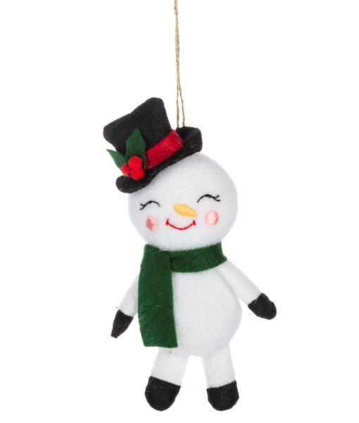 Ornement, bonhomme de neige « Holiday Icon »