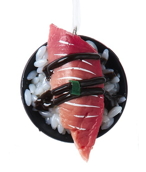 Ornement, Nourriture Asiatique, Bol de Riz au Sushi