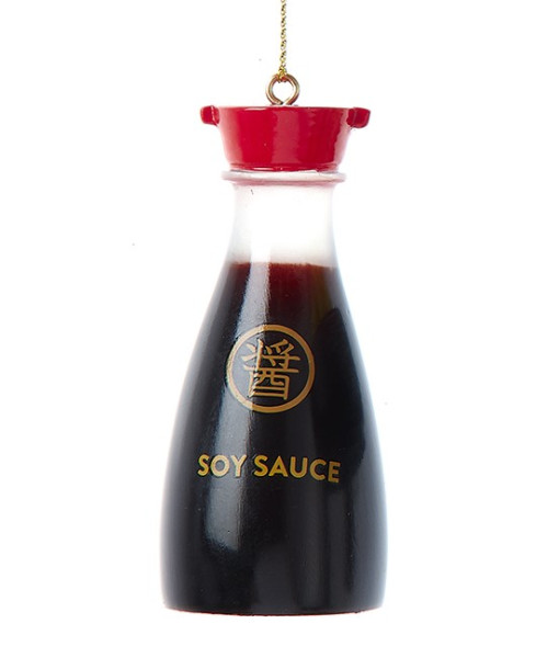 Ornement, sauce soya