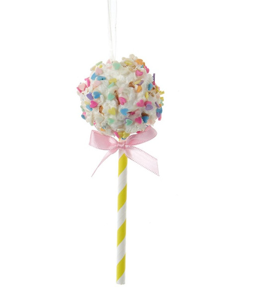 Ornement, sucette de pop-corn