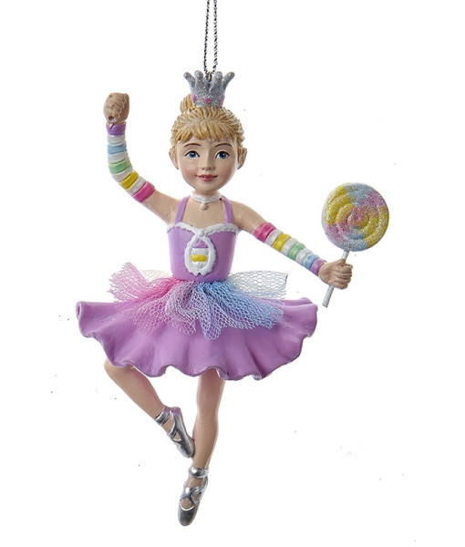 Ornement, ballerine avec sucette