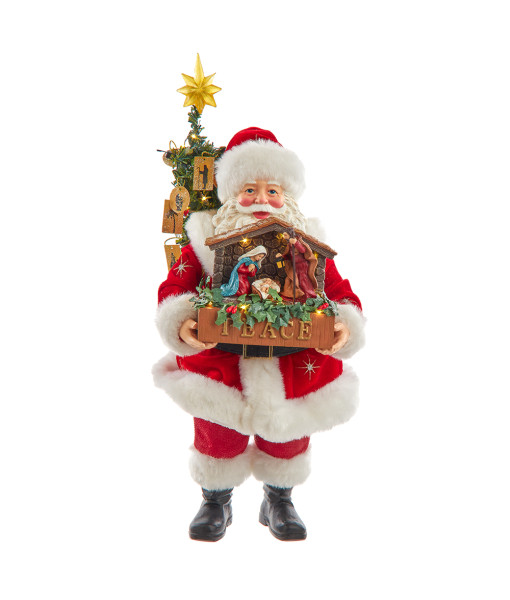Père Noël LED à piles 13