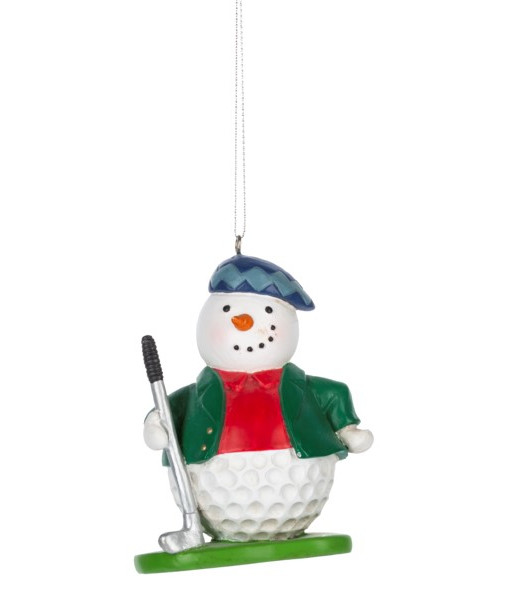 Ornement, Monsieur Bonhomme de Neige, le golfeur