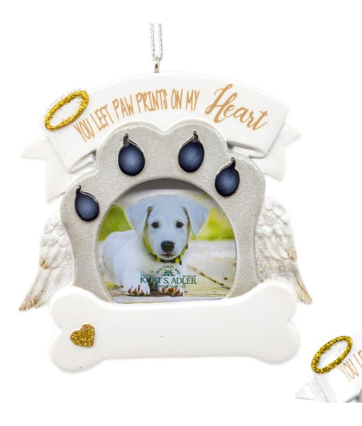 Ornement personnalisable, cadre photo chien