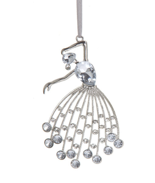 Ornement de ballet en métal