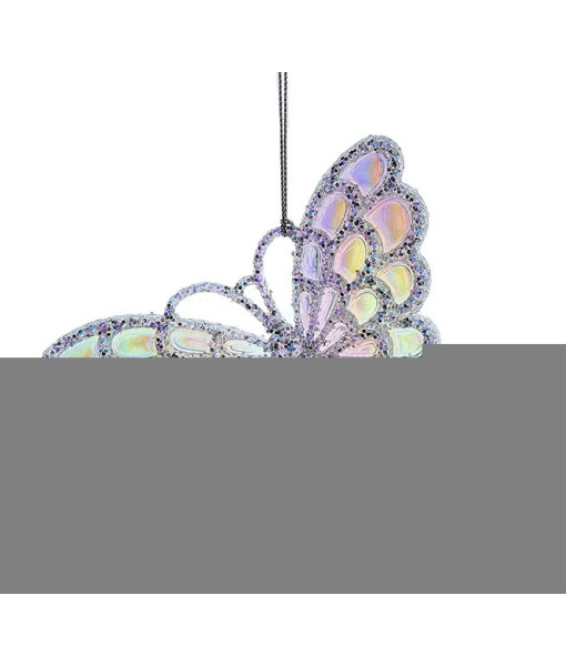 Ornement de papillon opalescent