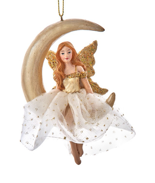 Ornament, Golden Winged Fairy