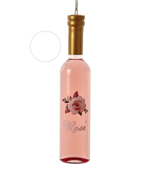 Ornement, Bouteille De Vin, Rosé