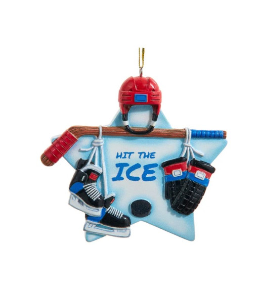 Ornement, Étoile du hockey, <Hit the Ice>