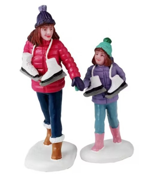 Par Lemax, les sœurs patineuses