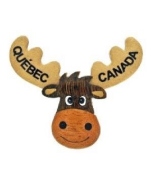 Ornement en bois, souvenir du Québec et du Canada