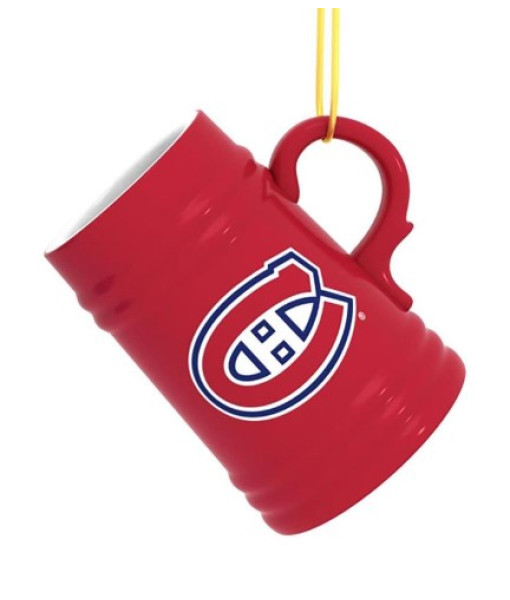Verre à liqueur souvenir, 3 oz Verre à liqueur NHL Habs, rouge