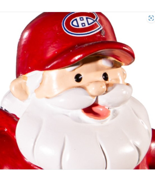 Ornement, Père Noël, l'entraîneur des Habs