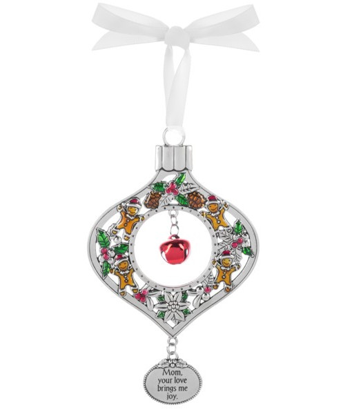 Ornement en zinc avec message pour maman