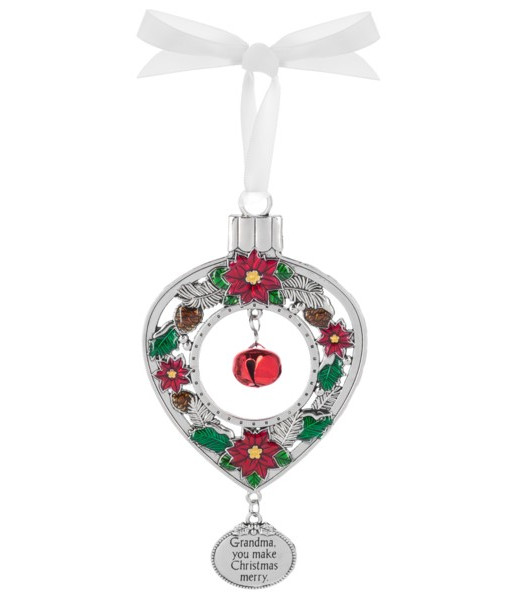 Ornement en zinc avec message pour grand-père