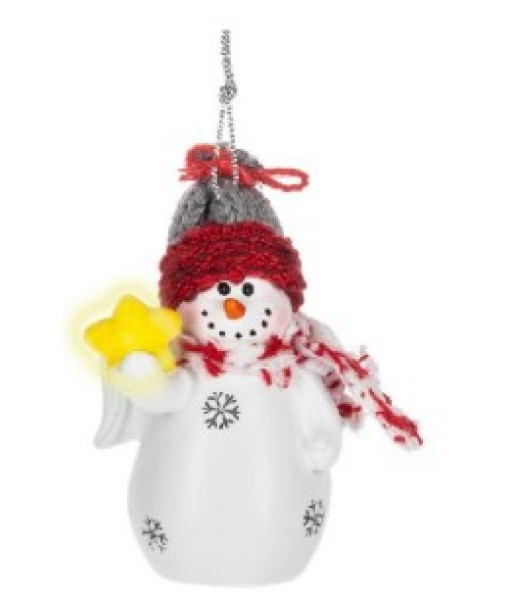 Souvenir du Québec, ornement bonhomme de neige.