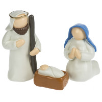 Décoration de table, Ensemble de crèche simple en 3 pièces