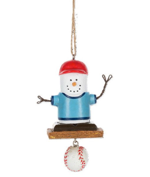 Ornement, des S'mores, jouons au baseball.