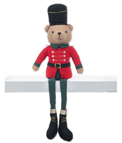 Figurine d'ours casse-noisette, à poser sur étagère