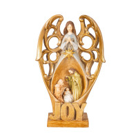 Décoration de table, figurine de l'ange de la Nativité