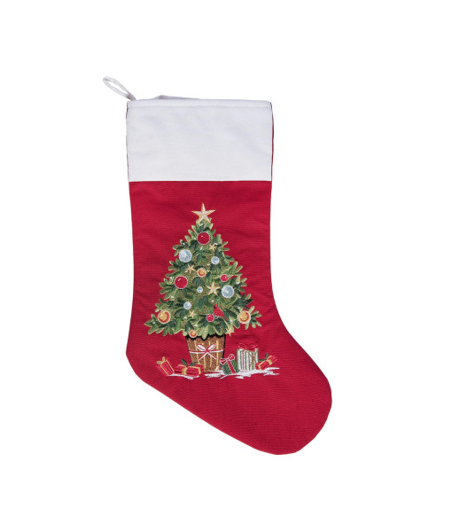 Décor, Chaussette de Noël, Motif de Cadeaux de Fête