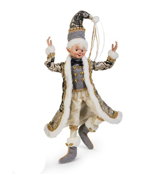 Décoration de table, lutin festif en manteau décoratif long