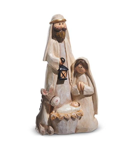 Décoration de table, figurine de la Sainte Famille