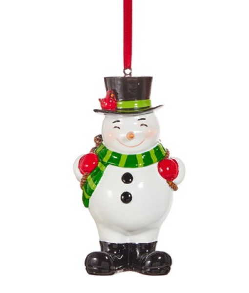 Ornement, bonhomme de neige de Noël
