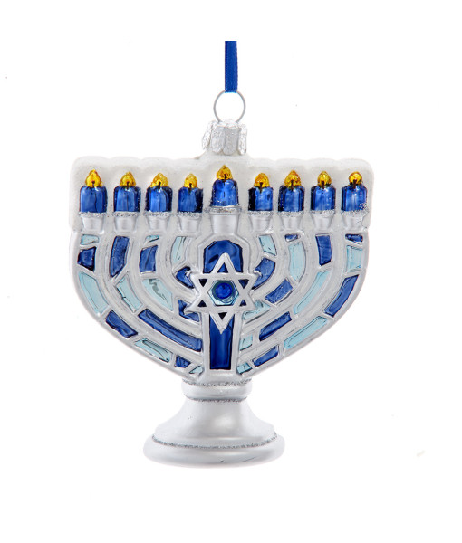 Ornement en verre, Menorah