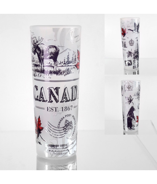 Souvenir du Canada, verre à shot grand format