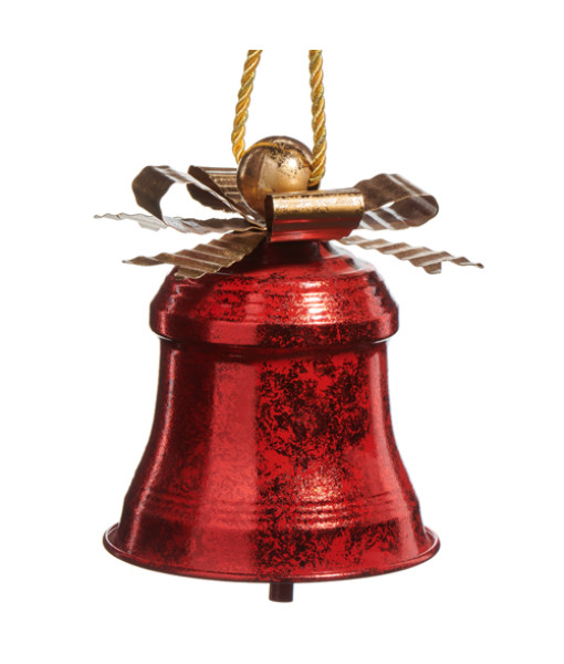 Ornement de cloche rouge