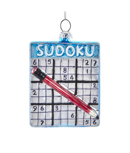 Ornement en verre, Puzzle Sudoku