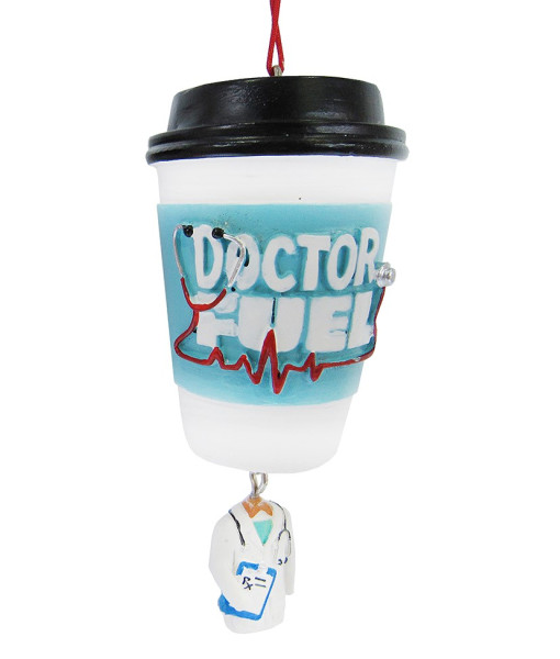Ornement pour médecins, fonctionnant au café