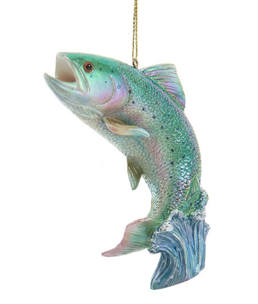 Ornement, Truite Arc-en-Ciel, pour les pêcheurs