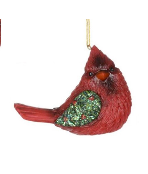 Cardinal des bois, décoration en résine. Mesure 9 cm Cardinal des bois, décoration en résine. Mesure 9 cm