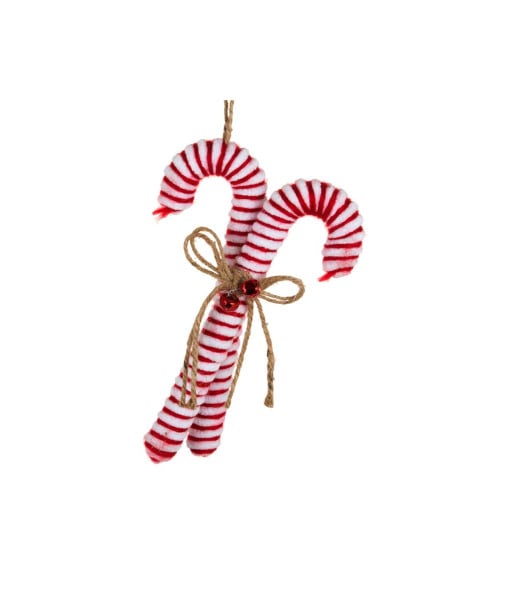 Ornement de canne à sucre à la menthe poivrée