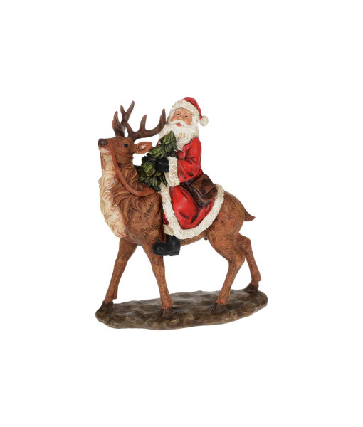 Pièce de table, Père Noël sur un renne