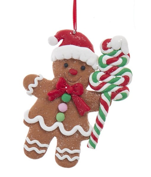 Ornement Bonhomme en Pain d'Épices Ornement Bonhomme en Pain d'Épices