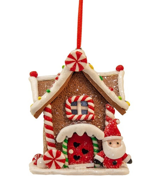 Ornament maison en pain d'épice