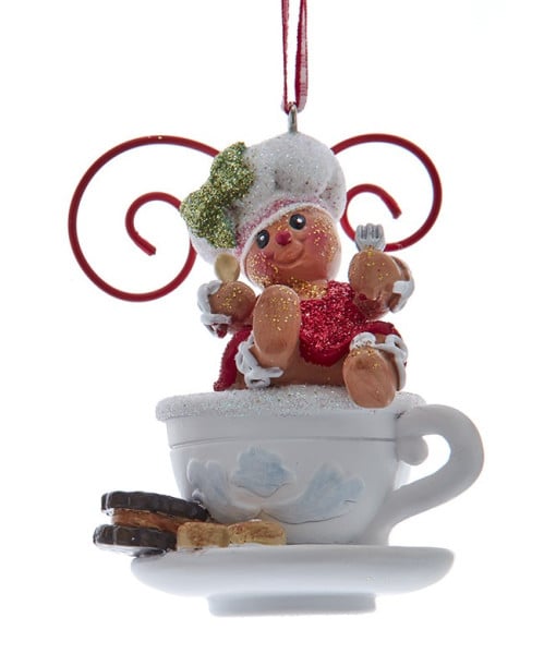 Fille en Pain d'Épices sur Tasse