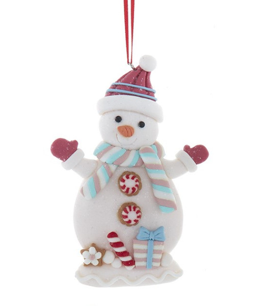 Ornement Bonhomme de Neige à la Menthe