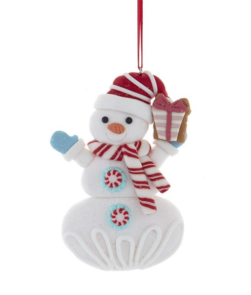 Ornement Bonhomme de Neige à la Menthe