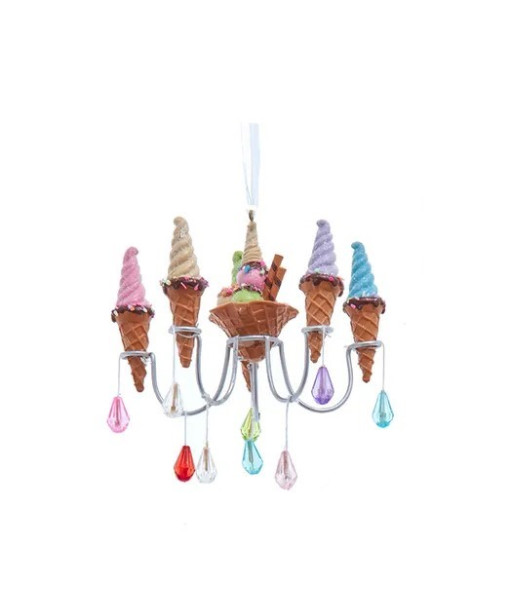 Ornement, lustre pour cornets de glace
