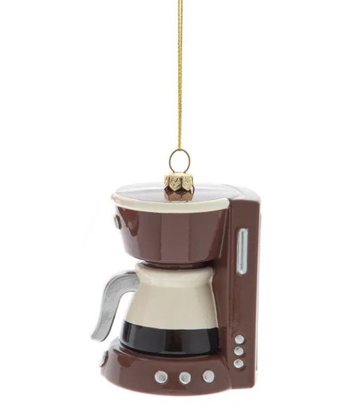 Ornement, percolateur à café.