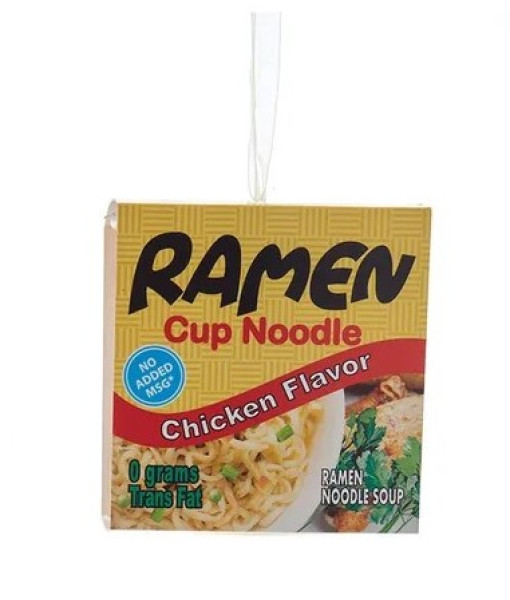 Ornement, boîte de nouilles ramen