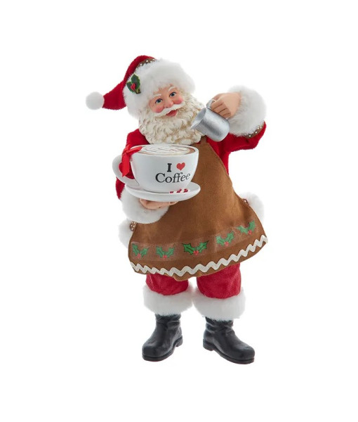 Décor de table, Santa adore le café par Fabriche. Décor de table, Santa adore le café par Fabriche.