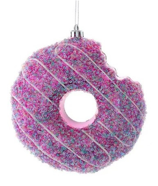 Ornement, Donut rose (goût testé).