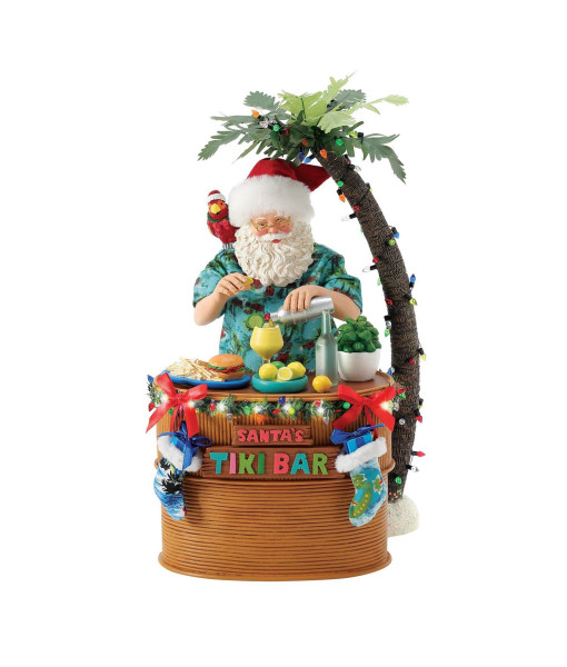 Décor de table, bar Tiki DEL de Santa