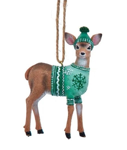 Ornement, Cerf de bois