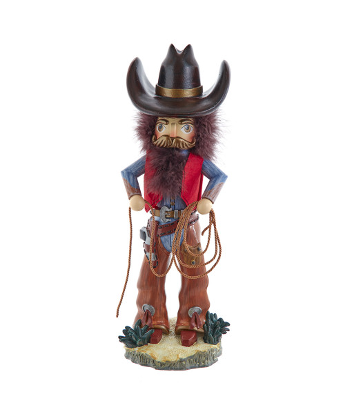 Casse-noisette Cowboy avec Lasso